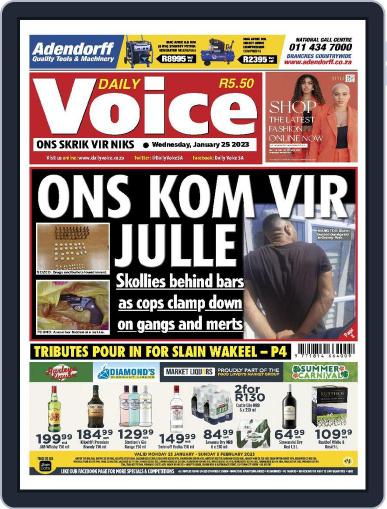 Daily Voice January 25th, 2023 Digital Back Issue Cover