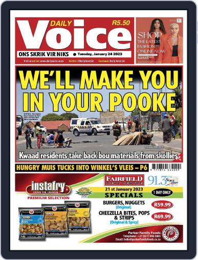 Daily Voice January 24th, 2023 Digital Back Issue Cover