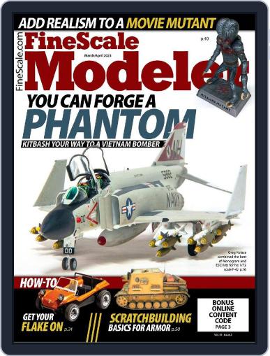 FineScale Modeler March 1st, 2023 Digital Back Issue Cover