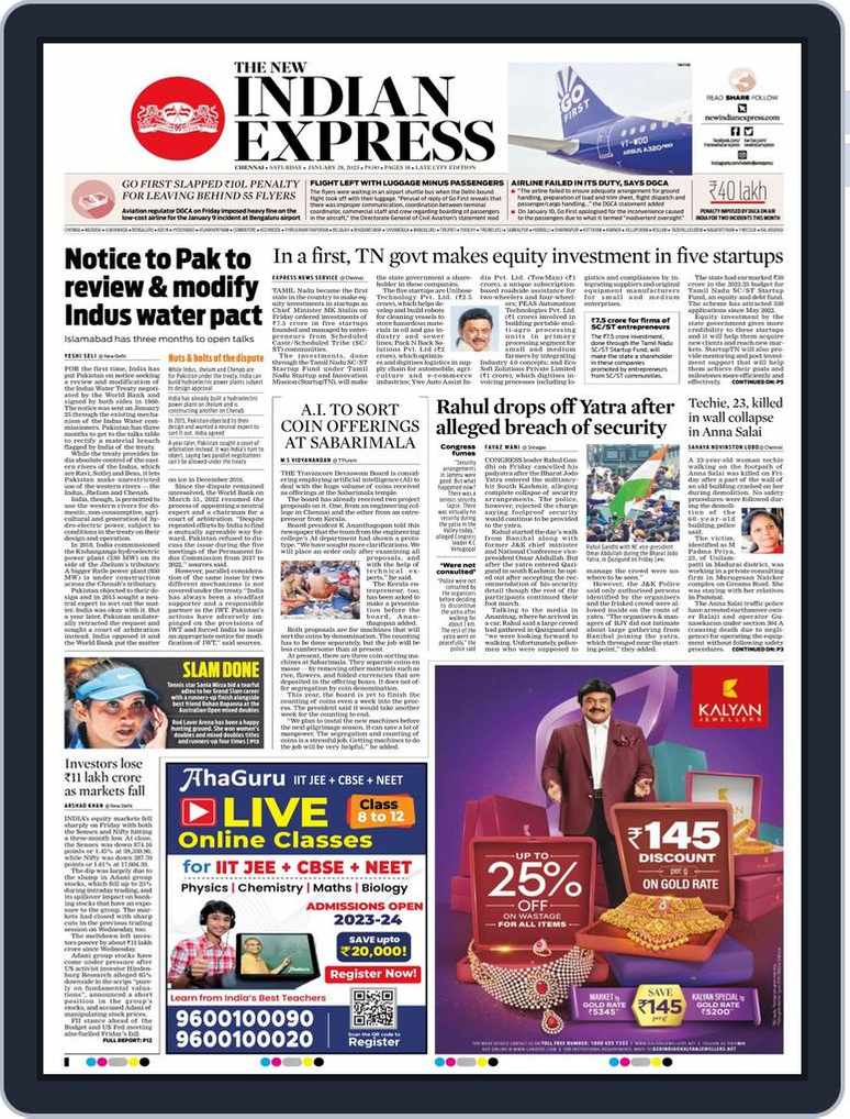 The New Indian Express Chennai August 17, 2023 (Digital), 43% OFF