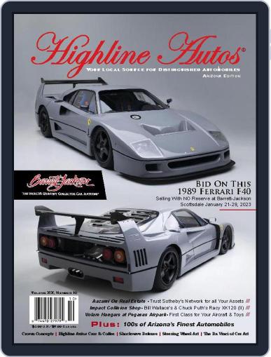 Highline Autos January 1st, 2023 Digital Back Issue Cover
