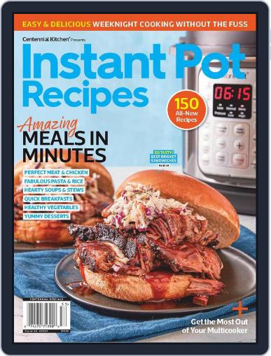 Instant Pot Recipes January 25th, 2023 Digital Back Issue Cover