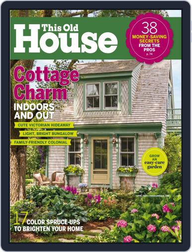 This Old House April 1st, 2015 Digital Back Issue Cover