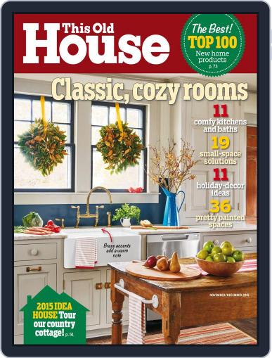 This Old House January 1st, 1970 Digital Back Issue Cover