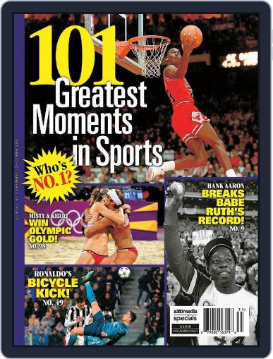101 Greatest Moments in Sports January 26th, 2023 Digital Back Issue Cover