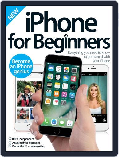 iPhone for Beginners August 3rd, 2016 Digital Back Issue Cover