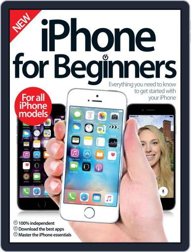 iPhone for Beginners May 1st, 2016 Digital Back Issue Cover