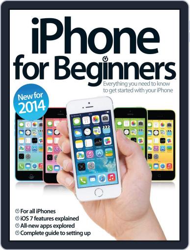iPhone for Beginners February 19th, 2014 Digital Back Issue Cover