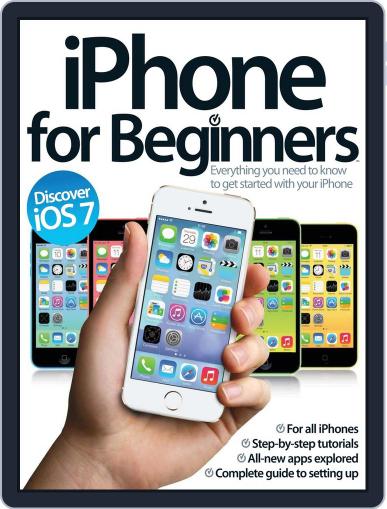 iPhone for Beginners October 22nd, 2013 Digital Back Issue Cover