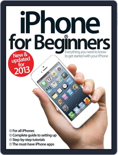 iPhone for Beginners February 21st, 2013 Digital Back Issue Cover