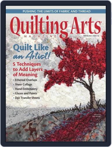 Quilting Arts November 15th, 2022 Digital Back Issue Cover
