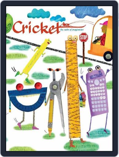 Cricket Magazine Fiction And Non-fiction Stories For Children And Young Teens September 1st, 2015 Digital Back Issue Cover