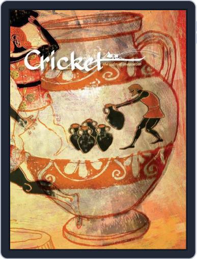 Cricket Magazine Fiction And Non-fiction Stories For Children And Young Teens April 1st, 2015 Digital Back Issue Cover
