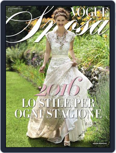 Vogue Sposa September 10th, 2015 Digital Back Issue Cover