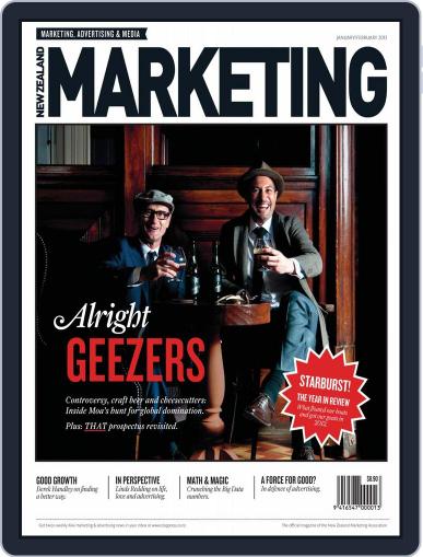 NZ Marketing December 12th, 2012 Digital Back Issue Cover