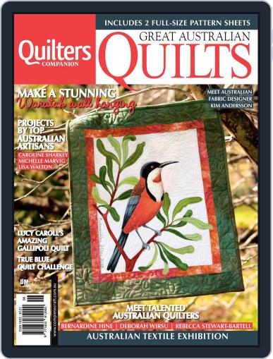 Great Australian Quilts October 7th, 2015 Digital Back Issue Cover