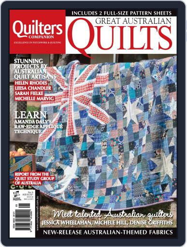 Great Australian Quilts October 8th, 2014 Digital Back Issue Cover