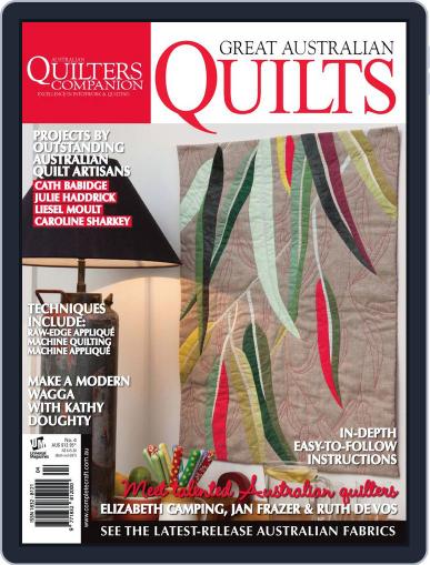 Great Australian Quilts August 20th, 2013 Digital Back Issue Cover