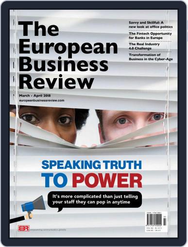 The European Business Review March 1st, 2018 Digital Back Issue Cover