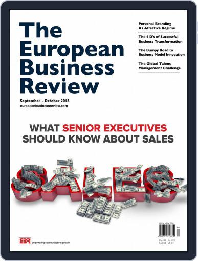 The European Business Review September 1st, 2016 Digital Back Issue Cover