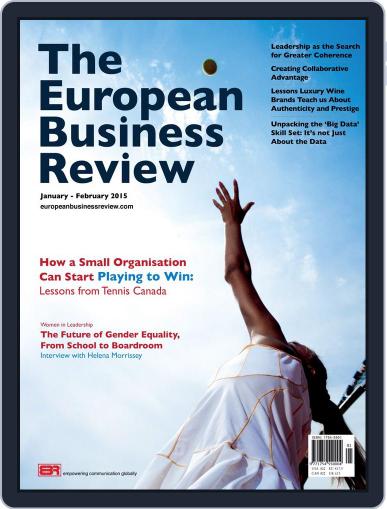 The European Business Review January 25th, 2015 Digital Back Issue Cover