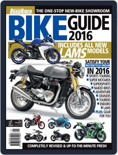 Road Rider Bike Guide May 1st, 2016 Digital Back Issue Cover