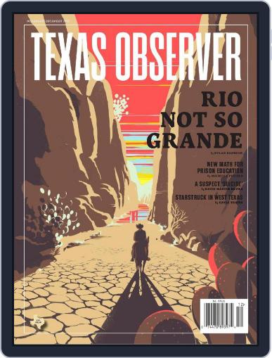 The Texas Observer November 1st, 2022 Digital Back Issue Cover