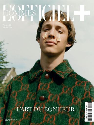 L'officiel Hommes Paris October 1st, 2018 Digital Back Issue Cover
