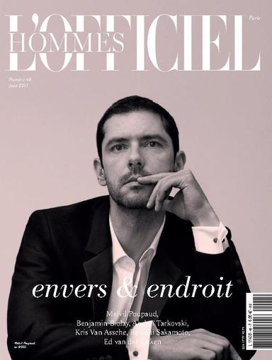 L'officiel Hommes Paris June 1st, 2017 Digital Back Issue Cover