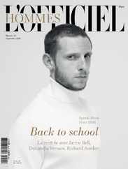 L'officiel Hommes Paris (Digital) Subscription                    September 1st, 2016 Issue