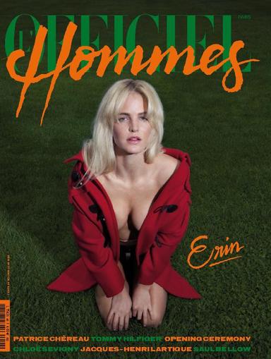 L'officiel Hommes Paris July 2nd, 2015 Digital Back Issue Cover