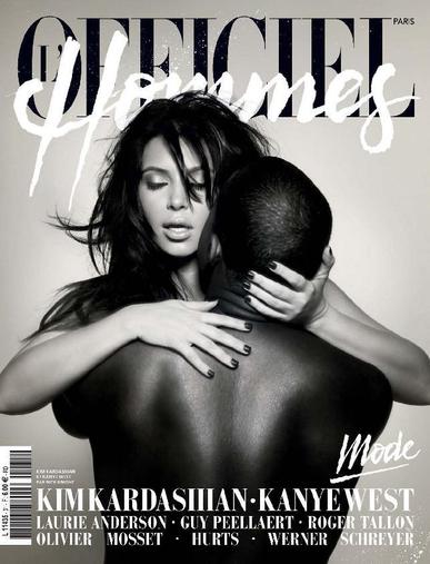 L'officiel Hommes Paris February 26th, 2013 Digital Back Issue Cover