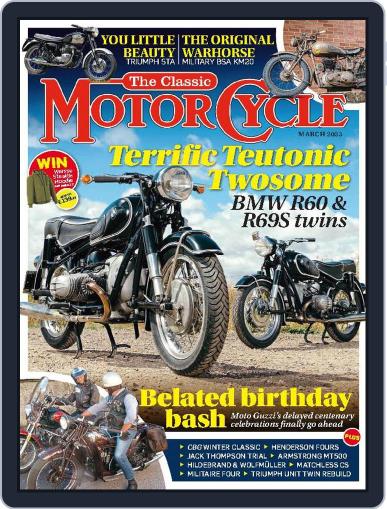 The Classic MotorCycle March 1st, 2023 Digital Back Issue Cover
