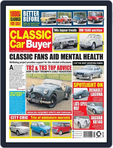 Classic Car Buyer February 1st, 2023 Digital Back Issue Cover