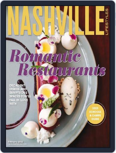 Nashville Lifestyles February 1st, 2023 Digital Back Issue Cover