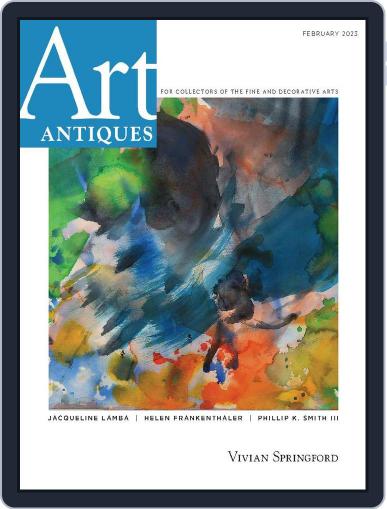 Art & Antiques February 1st, 2023 Digital Back Issue Cover