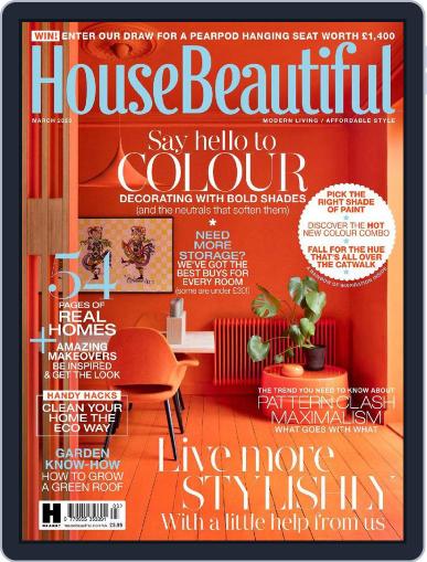 House Beautiful UK March 1st, 2023 Digital Back Issue Cover