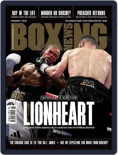 Boxing News February 2nd, 2023 Digital Back Issue Cover