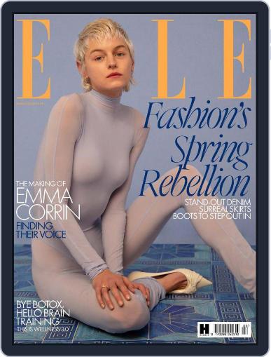 Elle UK March 1st, 2023 Digital Back Issue Cover