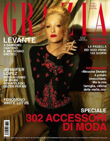 Grazia Italia February 1st, 2023 Digital Back Issue Cover