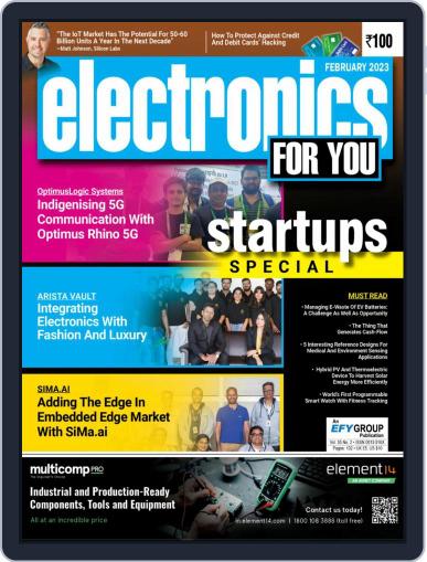 Electronics For You Digital Back Issue Cover