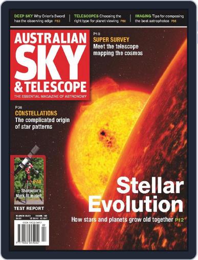 Australian Sky & Telescope March 1st, 2023 Digital Back Issue Cover