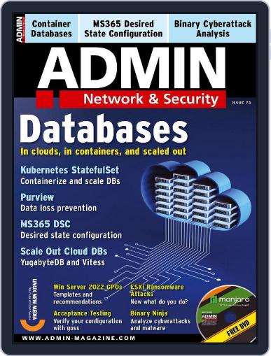 ADMIN Network & Security January 1st, 2023 Digital Back Issue Cover