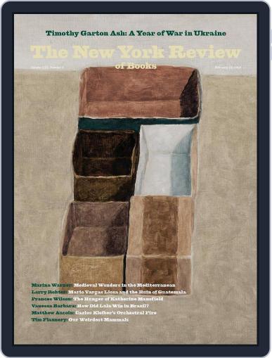 The New York Review of Books February 23rd, 2023 Digital Back Issue Cover