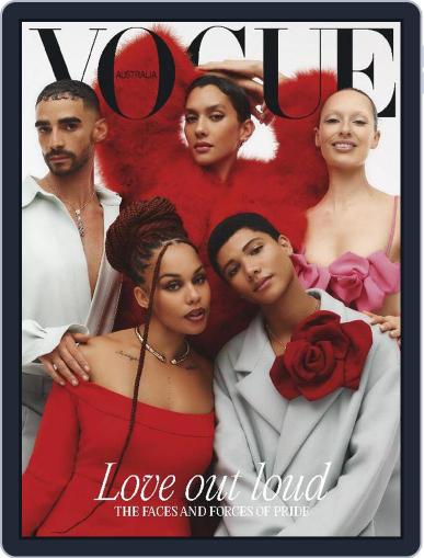 Vogue Australia February 1st, 2023 Digital Back Issue Cover