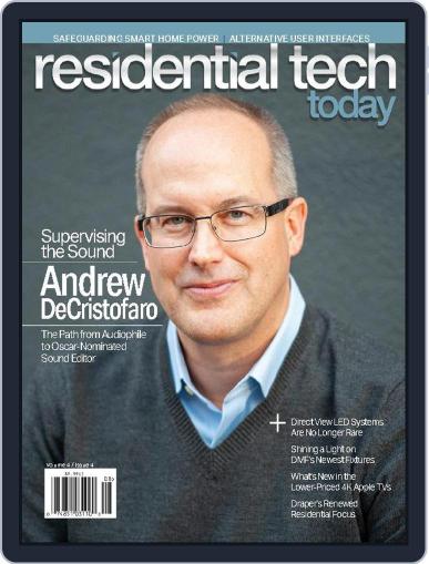 Residential Tech Today December 31st, 2022 Digital Back Issue Cover