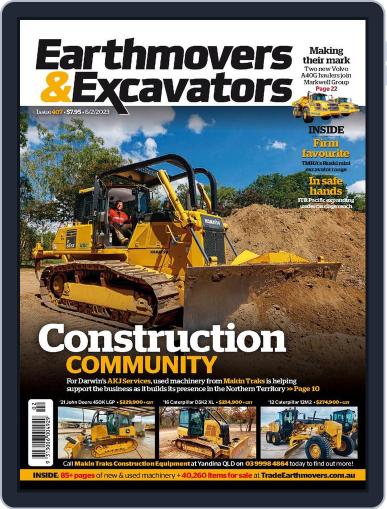 Earthmovers & Excavators February 5th, 2023 Digital Back Issue Cover