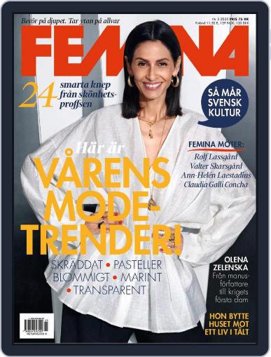 Femina Sweden January 30th, 2023 Digital Back Issue Cover
