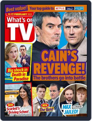 What's on TV February 11th, 2023 Digital Back Issue Cover