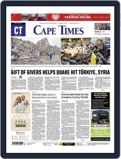 Cape Times February 7th, 2023 Digital Back Issue Cover